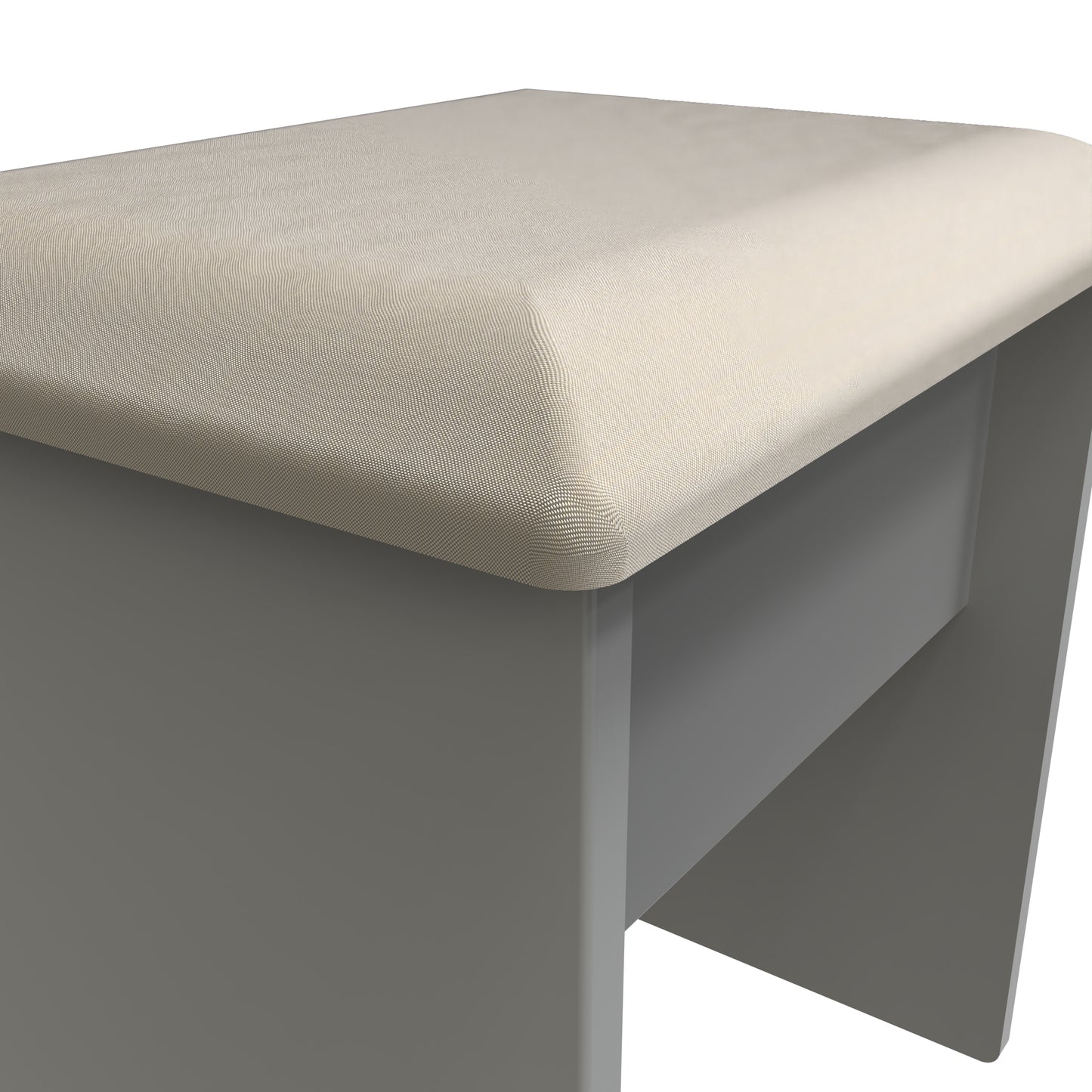 Avon Dressing Stool Grey 50cm