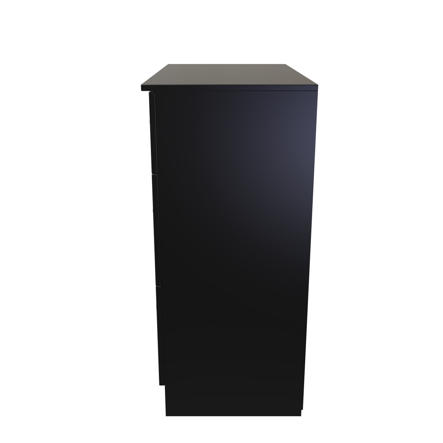 Avon Chest of Drawers Black 3 Drawers 39cm