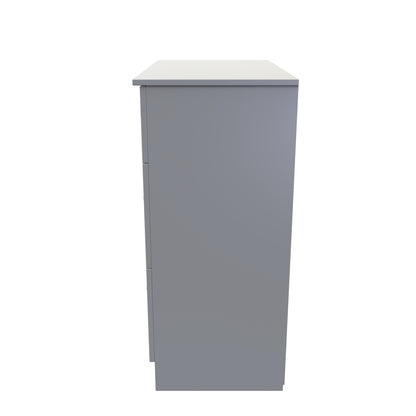 Avon Chest of Drawers Grey 3 Drawers 39cm