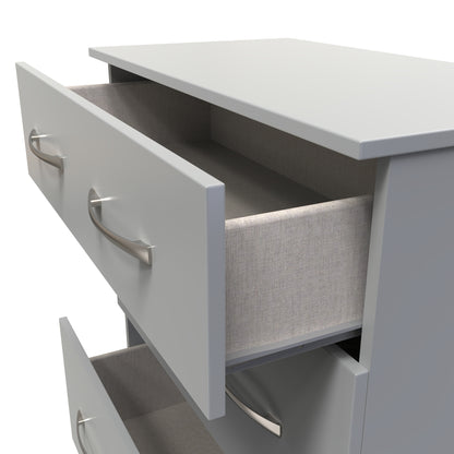 Avon Chest of Drawers Grey 3 Drawers 39cm