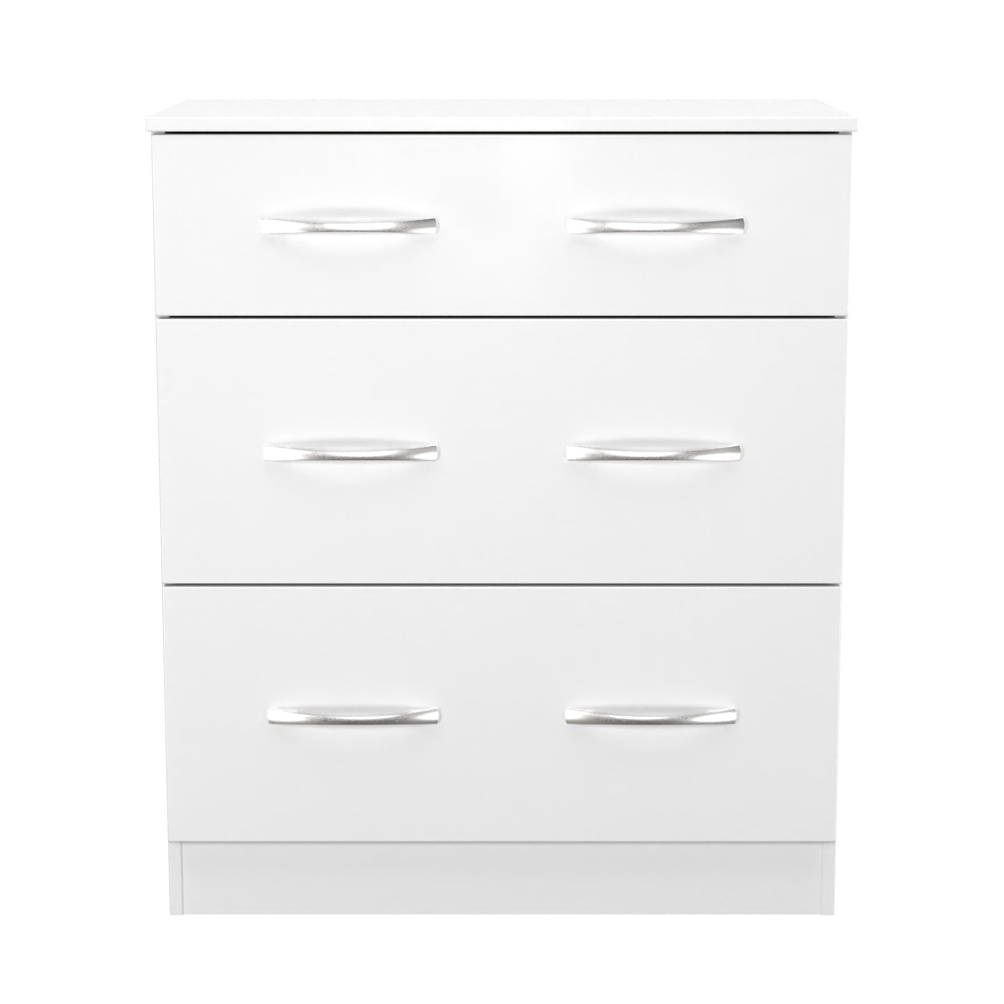 Avon Chest of Drawers White 3 Drawers 39cm