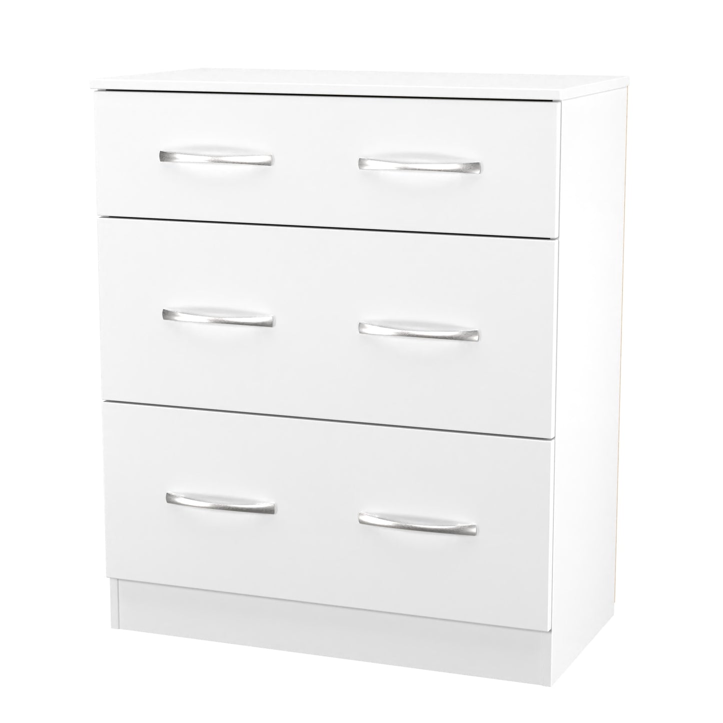 Avon Chest of Drawers White 3 Drawers 39cm