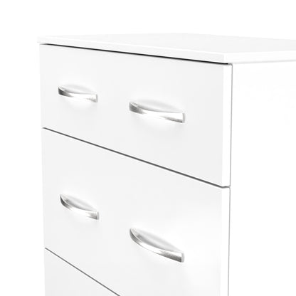 Avon Chest of Drawers White 3 Drawers 39cm