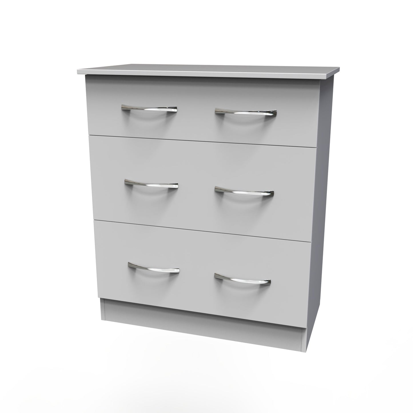 Avon Chest of Drawers White 3 Drawers 39cm
