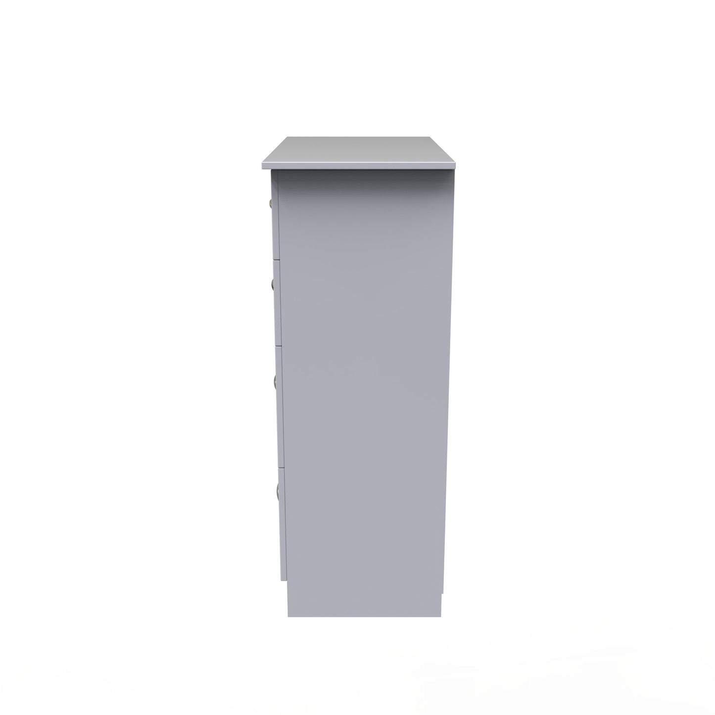 Avon Tall Chest of Drawers White 4 Drawers 108cm