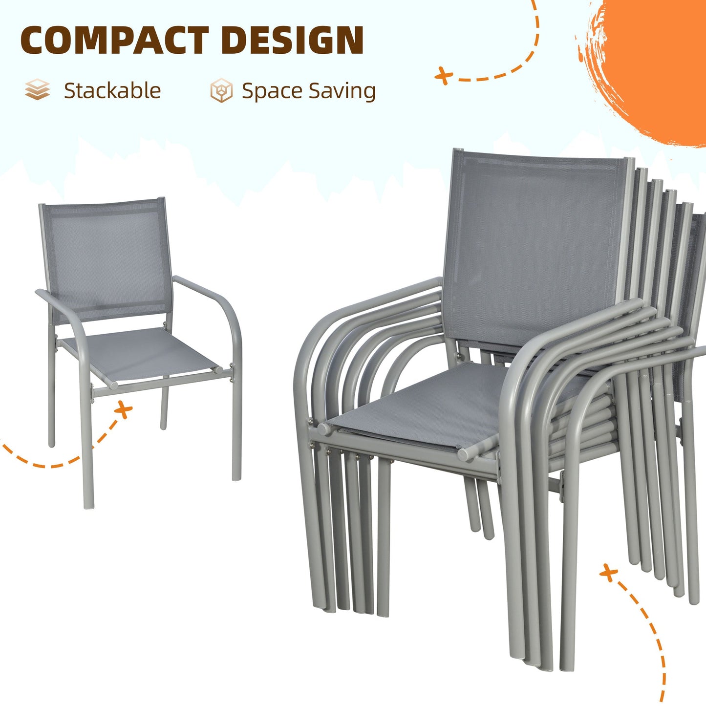 7-Piece Garden Dining Set