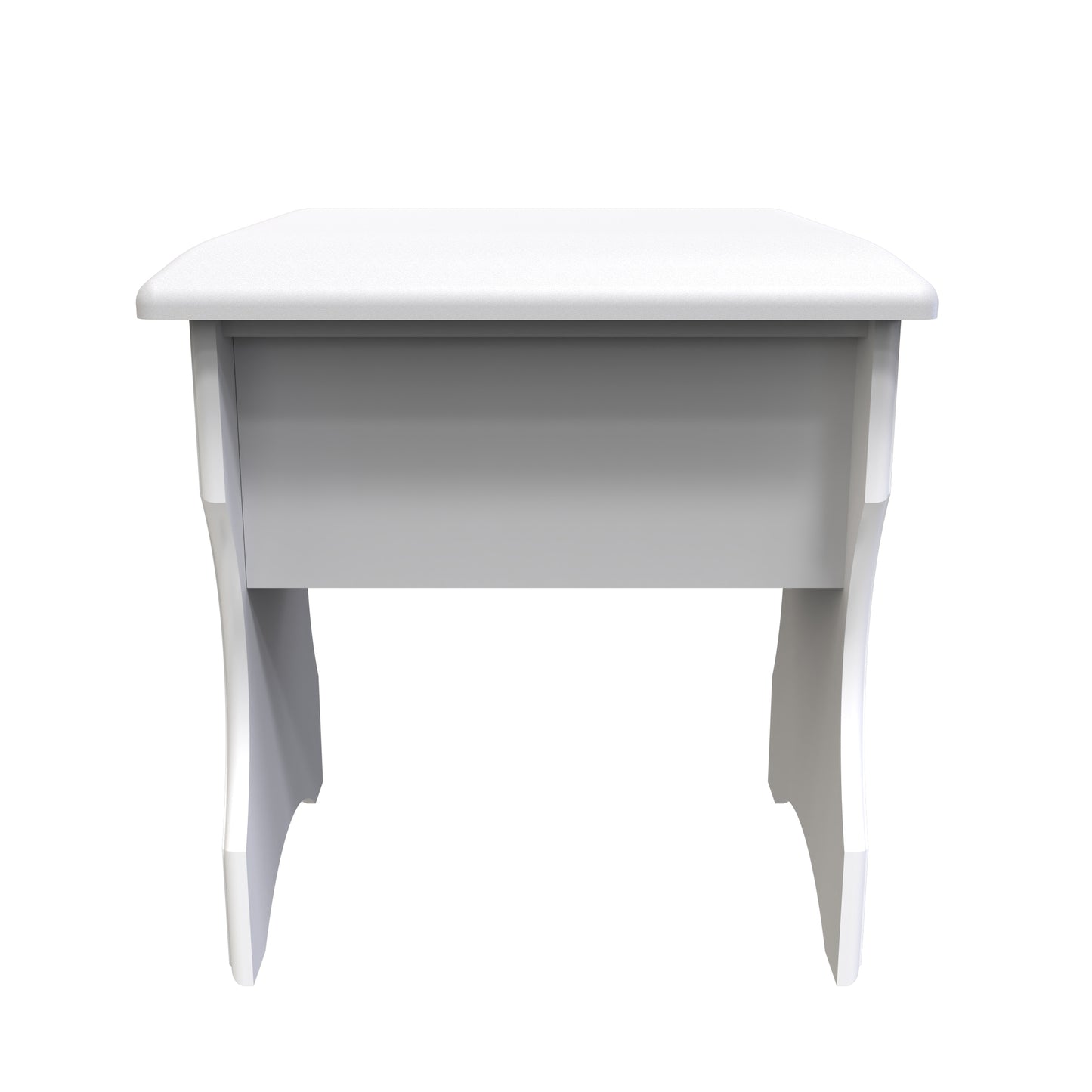 Balmoral Dressing Stool White 50cm