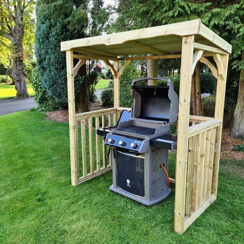 Emily Garden BBQ Shelter Churnet Valley Neutral
