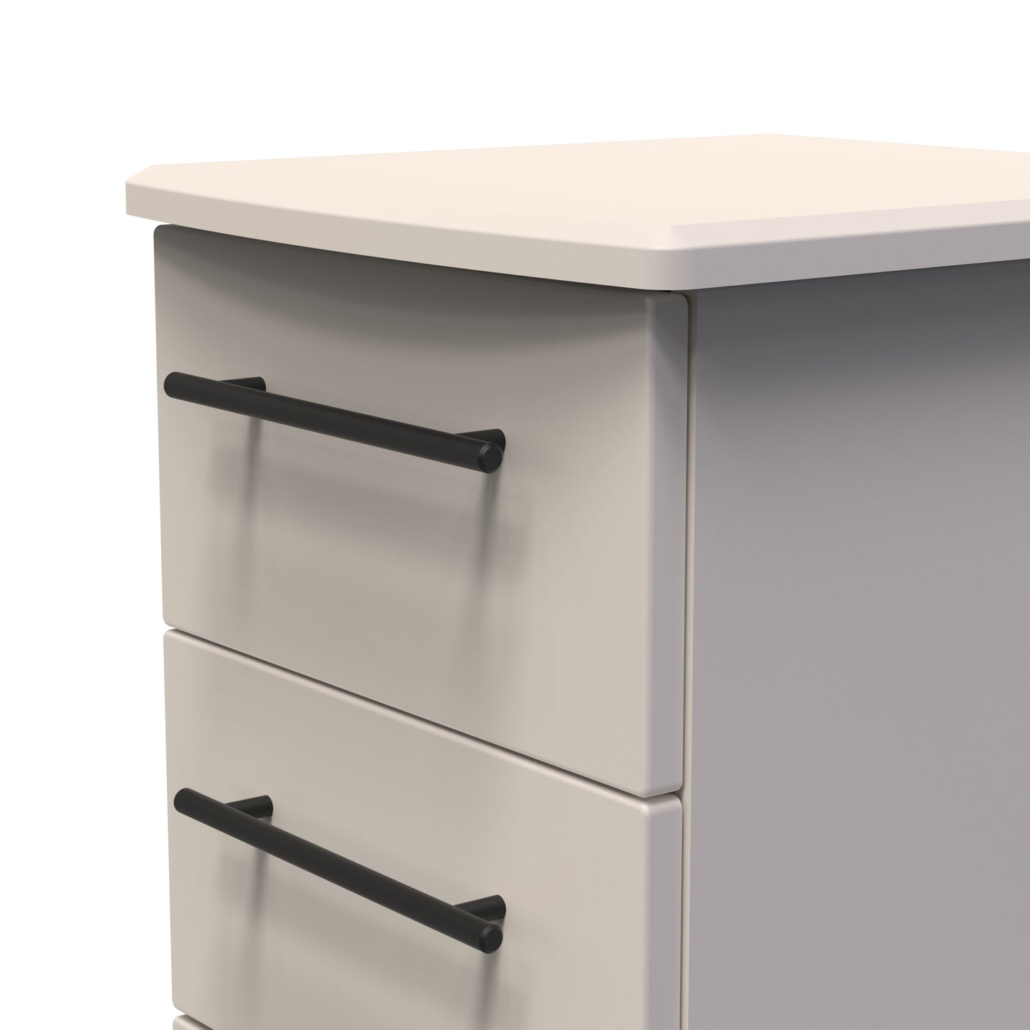Beverley Tall Tallboy Off-White 5 Drawers 108cm