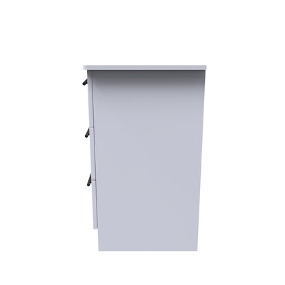Beverley Chest of Drawers White 3 Drawers 77cm
