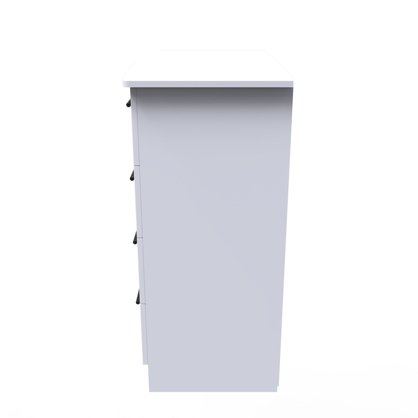 Beverley Chest of Drawers White 4 Drawers 89cm