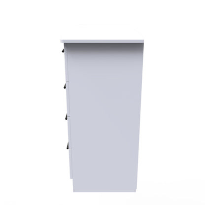 Beverley Chest of Drawers White 4 Drawers 89cm