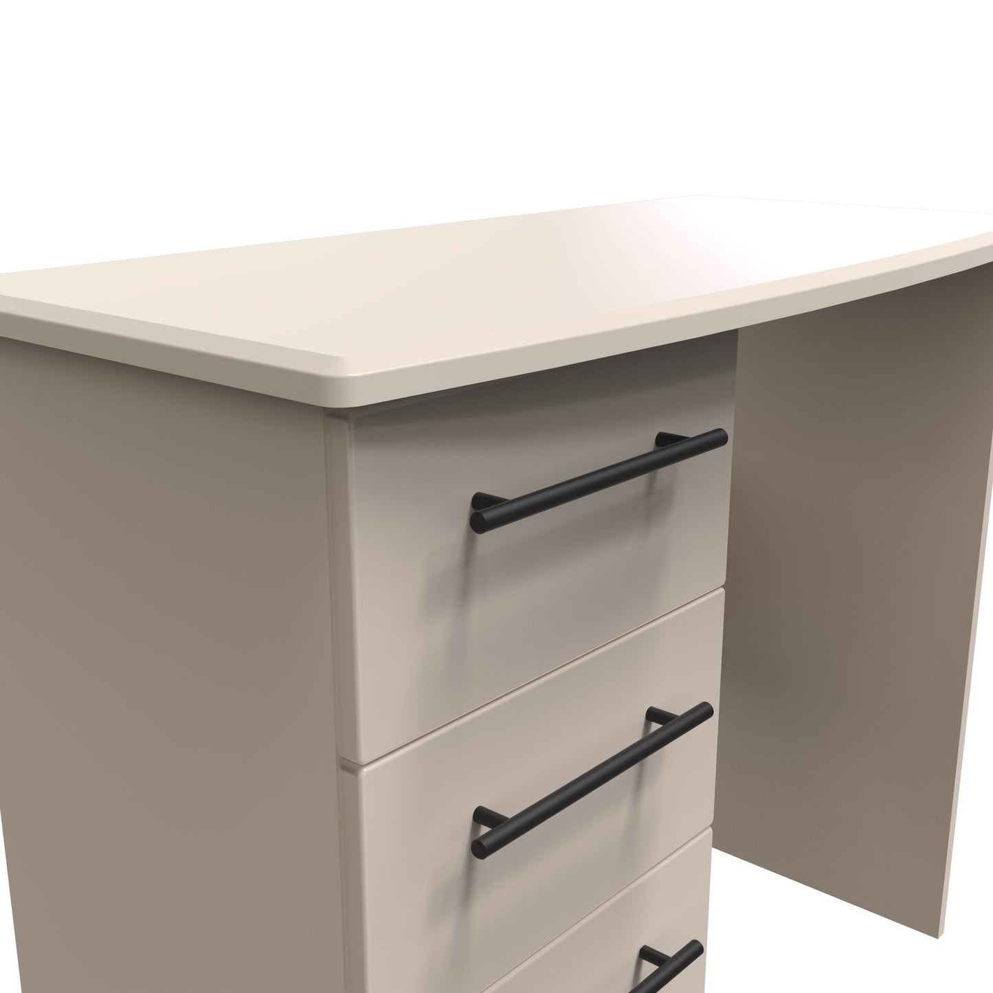 Beverley Desk Off-White 3 Drawers 93cm
