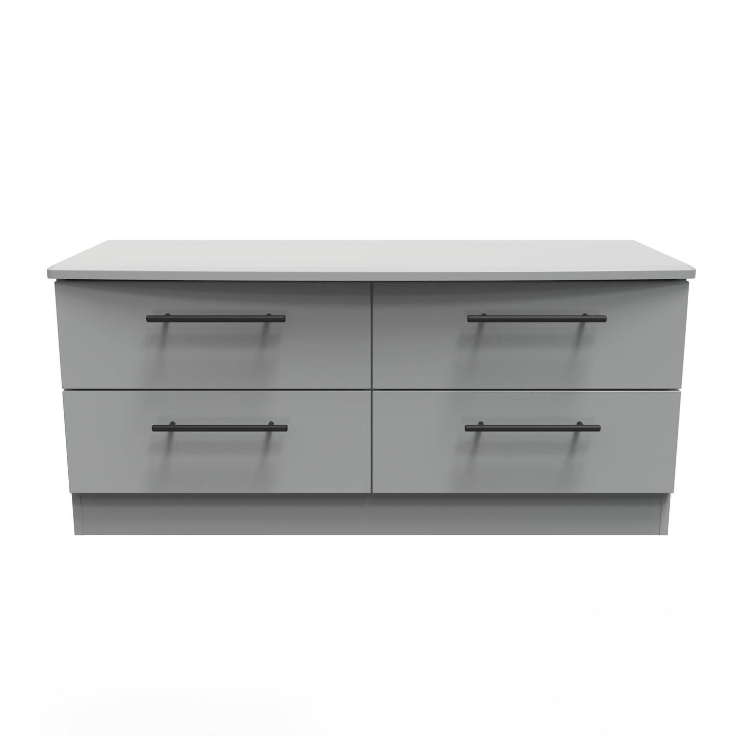 Beverley Large Chest of Drawers Grey 4 Drawers 112cm
