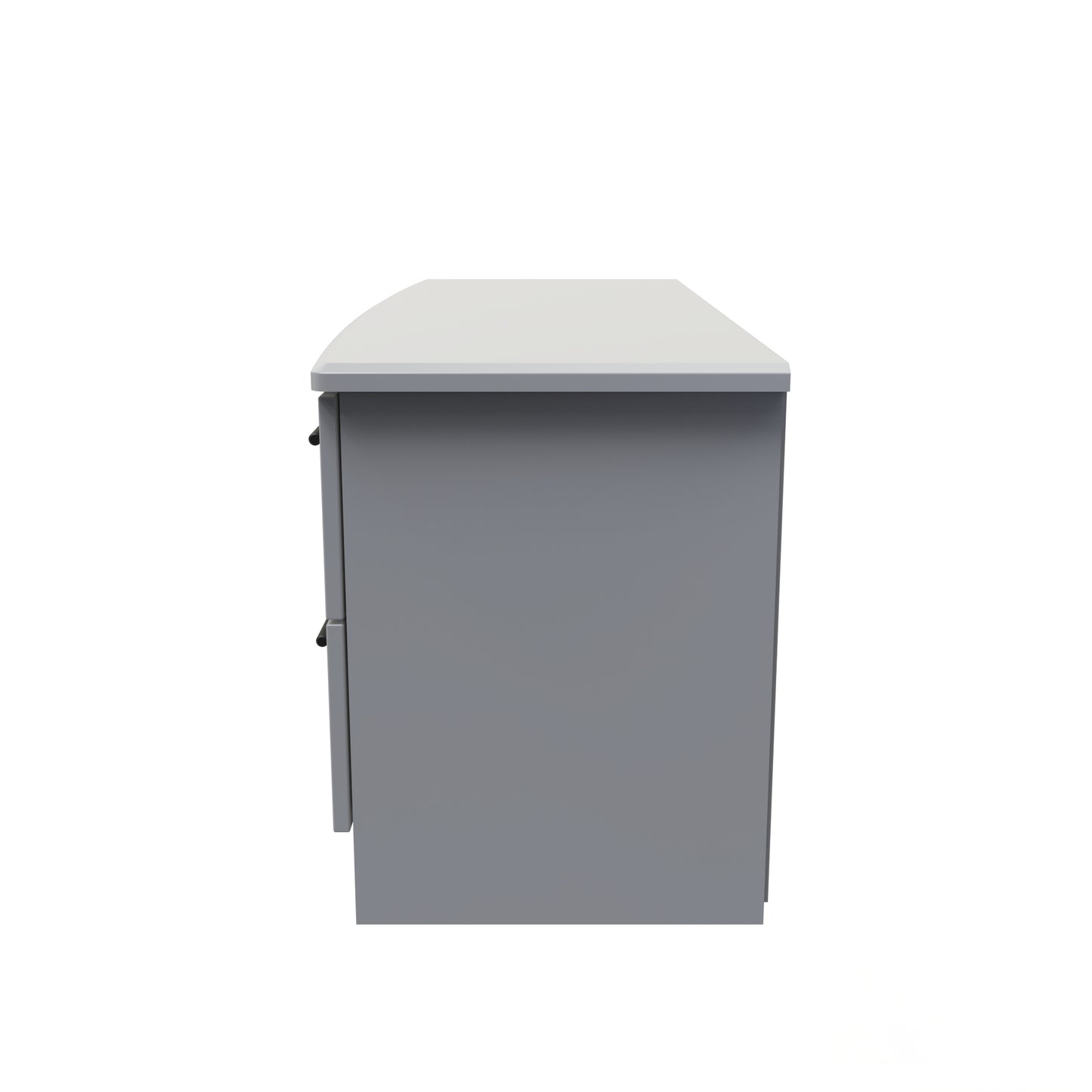 Beverley Large Chest of Drawers Grey 4 Drawers 112cm