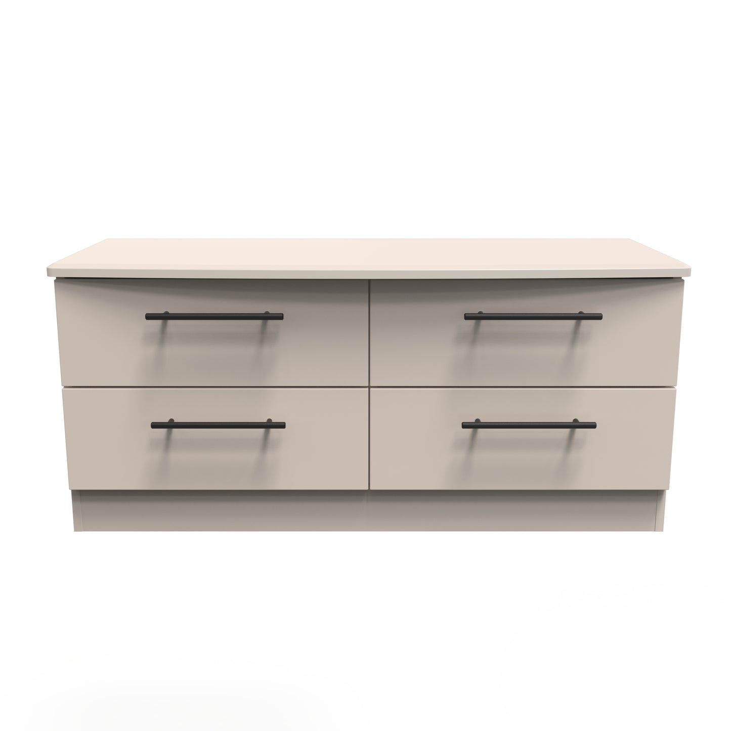 Beverley Large Chest of Drawers Off-White 4 Drawers 112cm