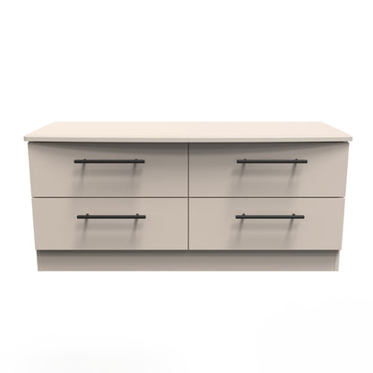 Beverley Large Chest of Drawers Off-White 4 Drawers 112cm