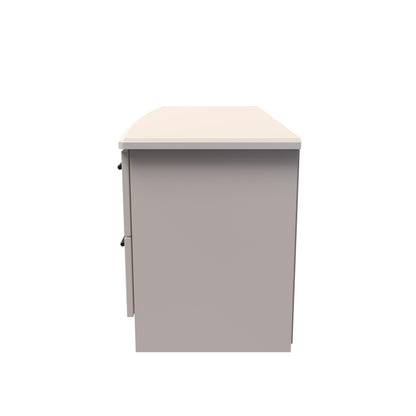 Beverley Large Chest of Drawers Off-White 4 Drawers 112cm