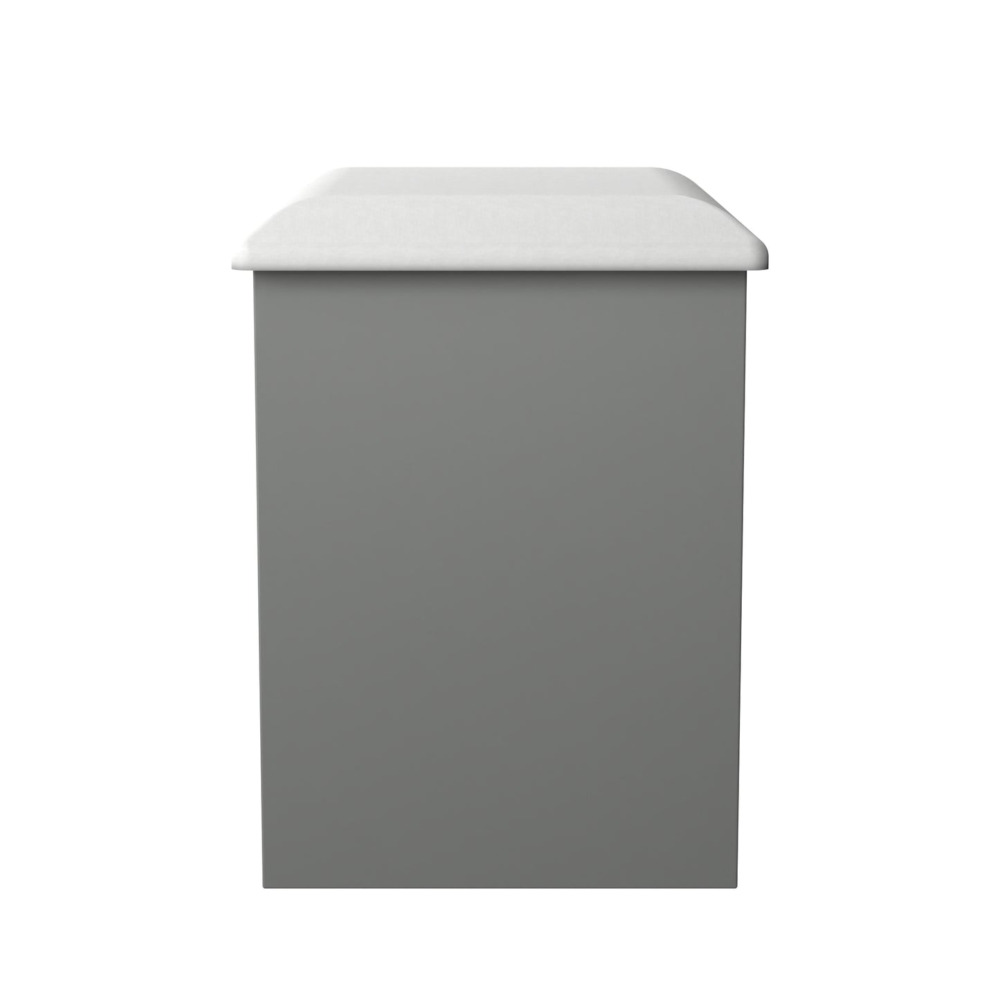 Beverley Dressing Stool Grey 50cm