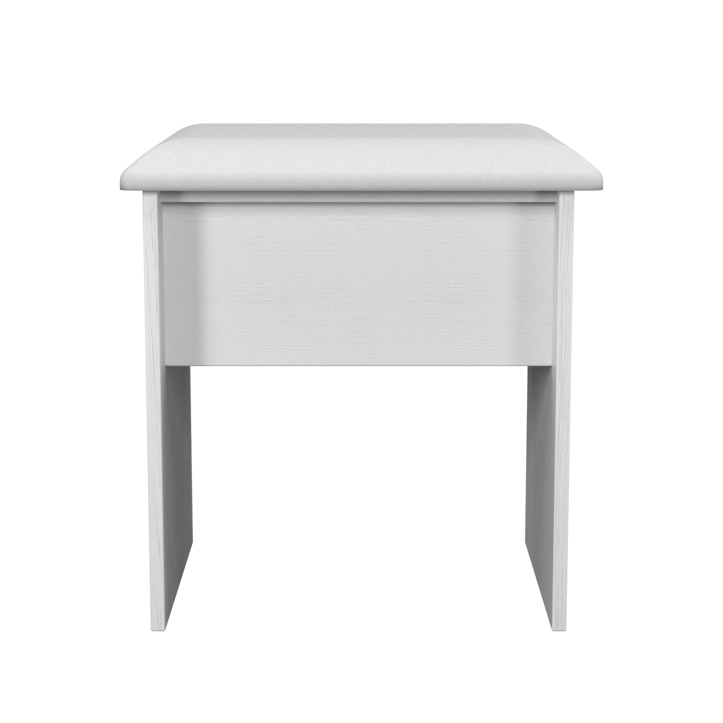 Beverley Dressing Stool White 50cm