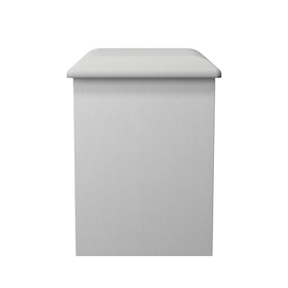 Beverley Dressing Stool White 50cm