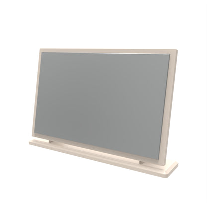 Beverley Mirror  Off-White 77cm