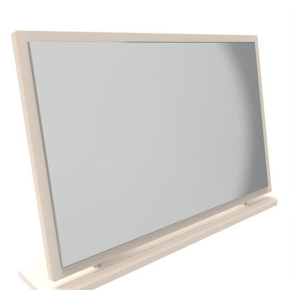 Beverley Mirror  Off-White 77cm