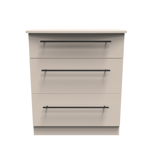 Beverley Chest of Drawers Off-White 3 Drawers 42cm