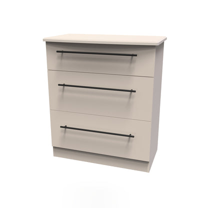 Beverley Chest of Drawers Off-White 3 Drawers 42cm