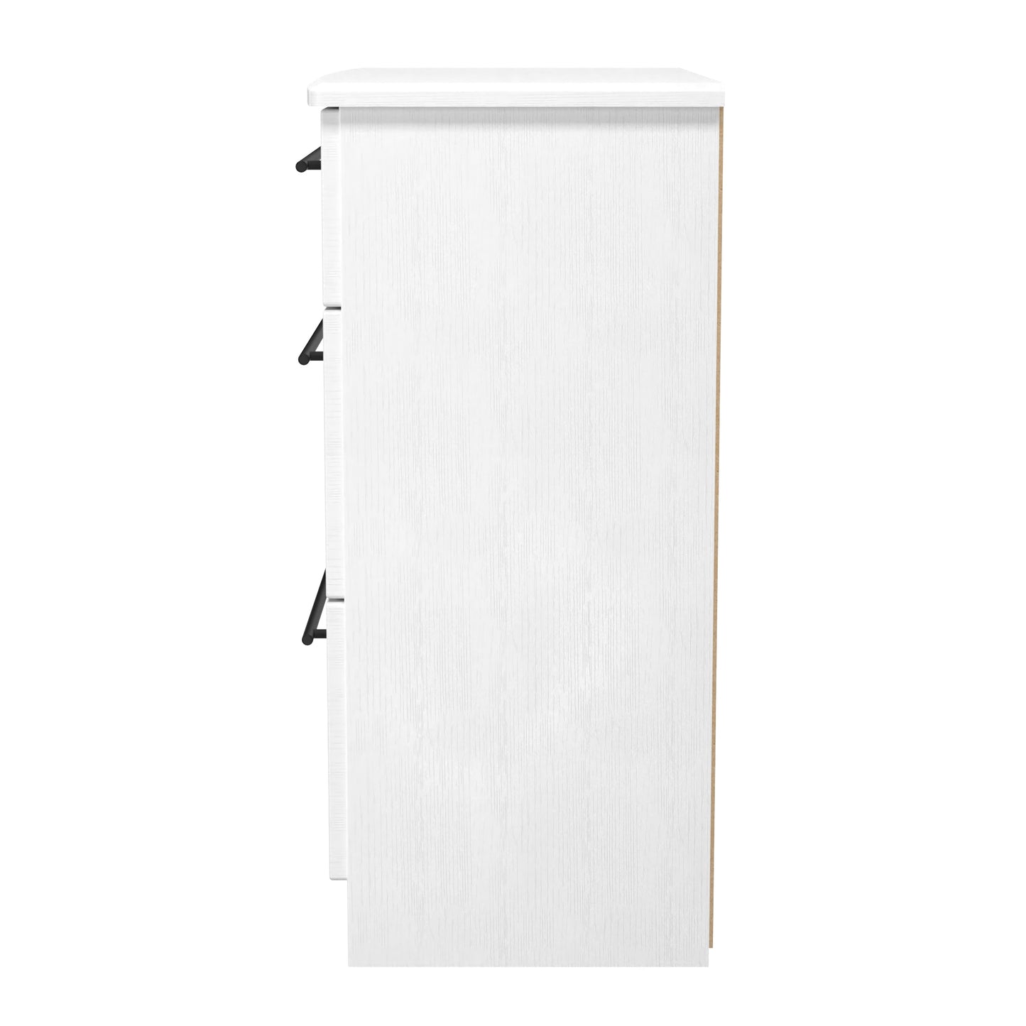 Beverley Chest of Drawers White 3 Drawers 42cm