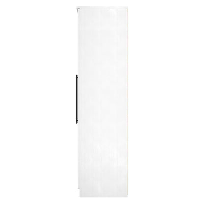 Beverley Tall Wardrobe White 2 Doors 196cm