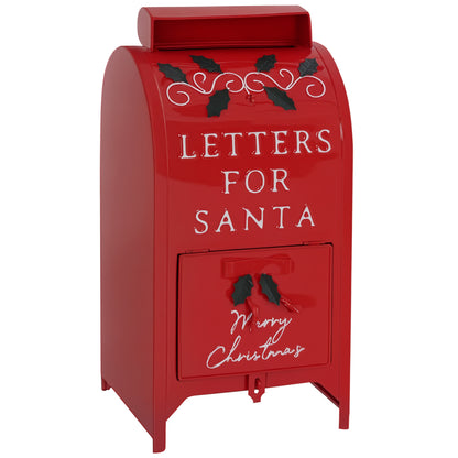 Postbox Christmas Decoration Red - 47cm
