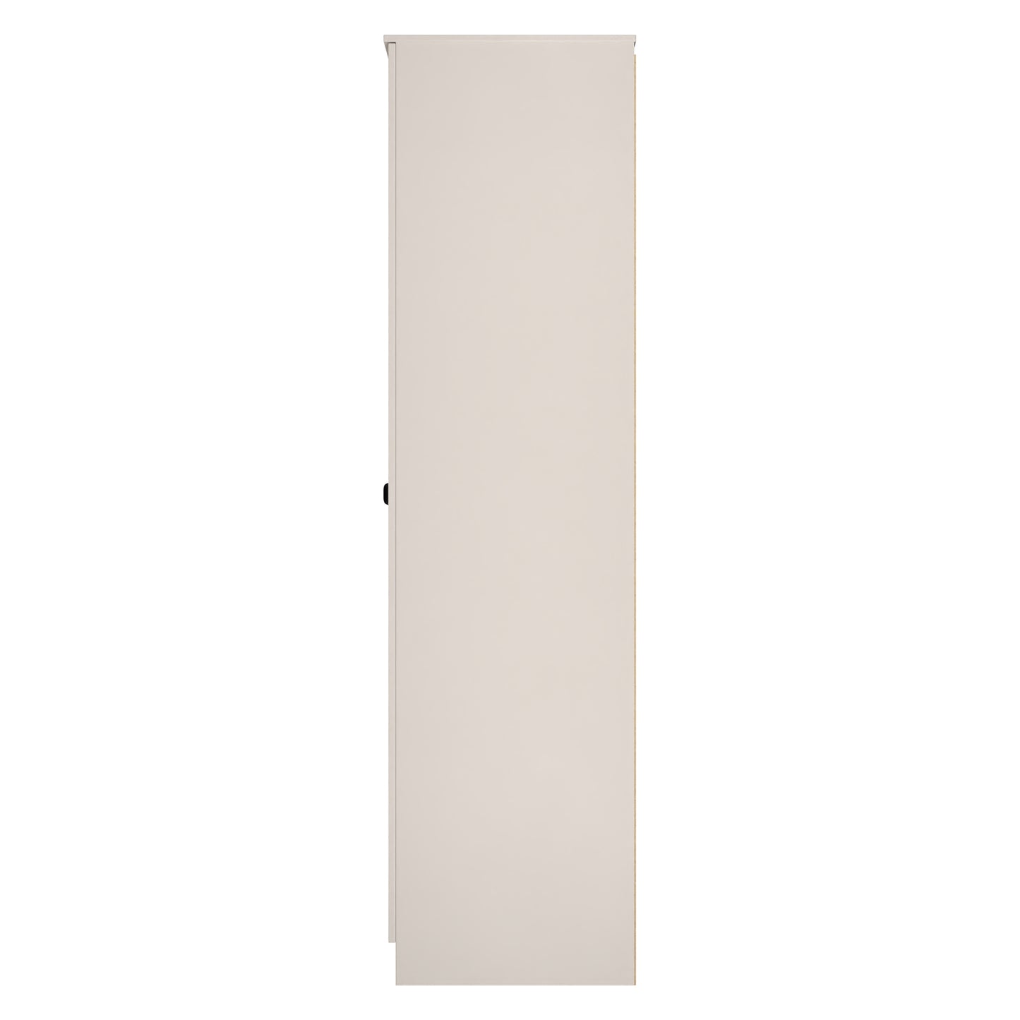 Bora Tall Wardrobe Off-White 2 Doors 1 Shelf 196cm