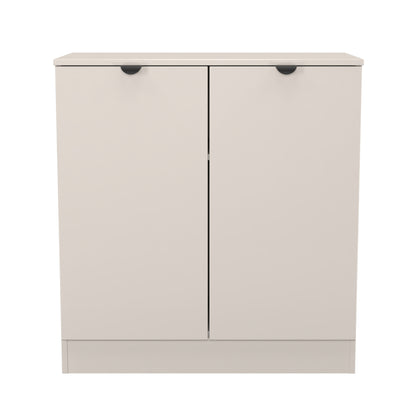 Bora Cabinet Off-White 2 Doors 1 Shelf 79cm