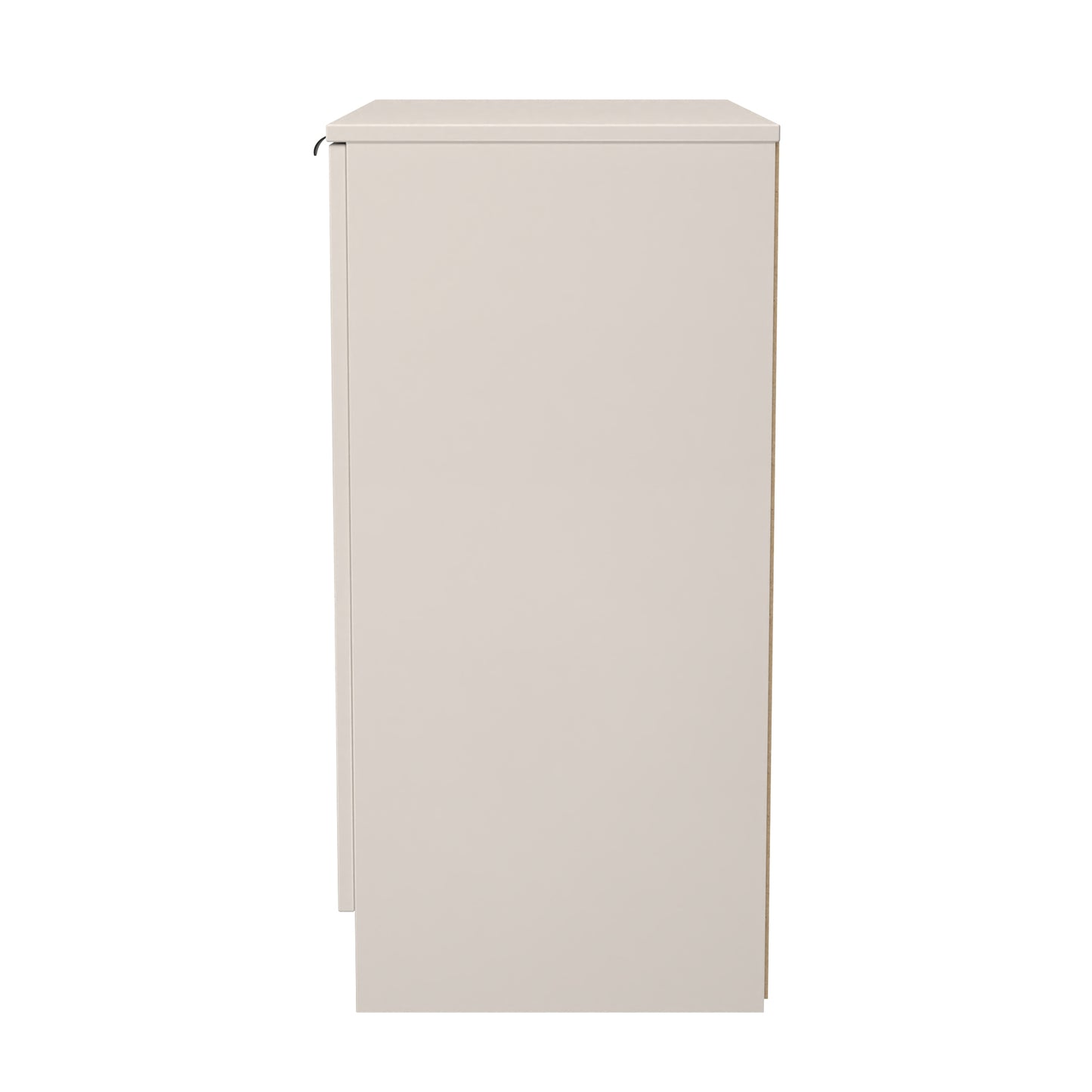 Bora Cabinet Off-White 2 Doors 1 Shelf 79cm