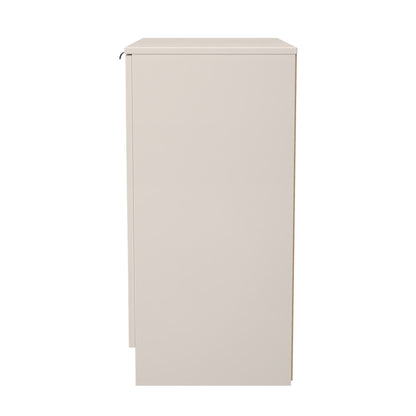 Bora Cabinet Off-White 2 Doors 1 Shelf 79cm