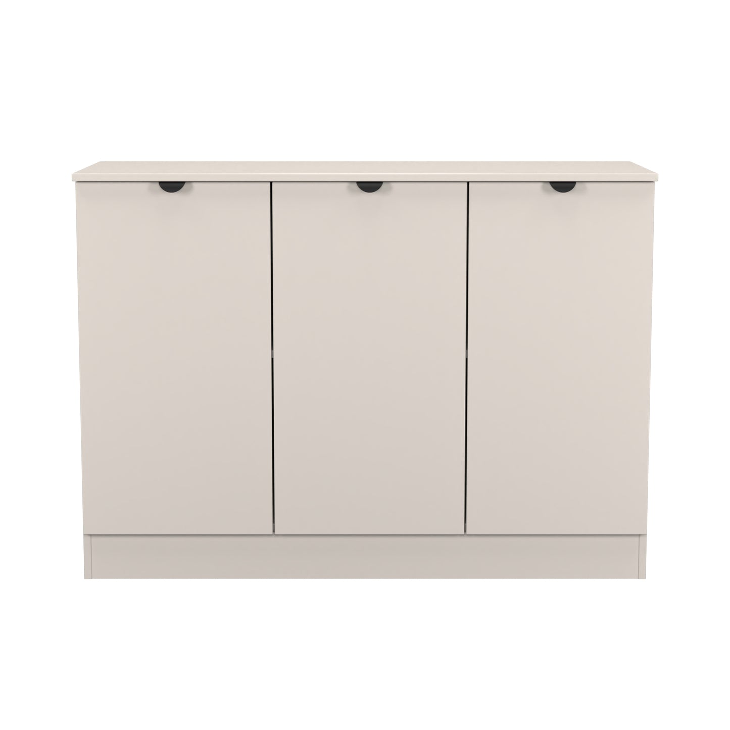 Bora Large Sideboard Off-White 3 Doors 1 Shelf 110cm
