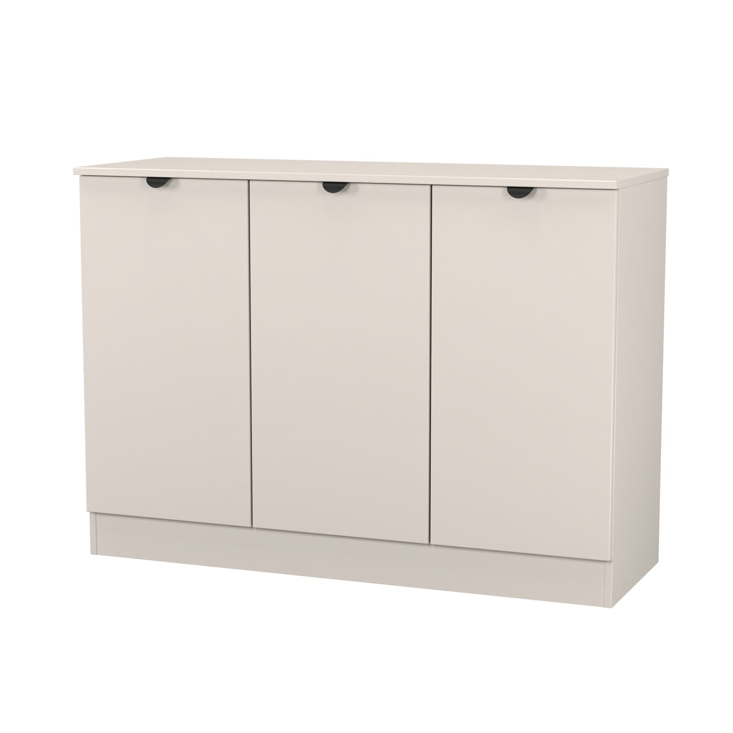 Bora Large Sideboard Off-White 3 Doors 1 Shelf 110cm