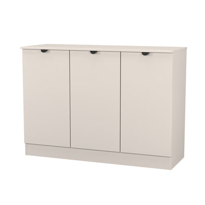 Bora Large Sideboard Off-White 3 Doors 1 Shelf 110cm