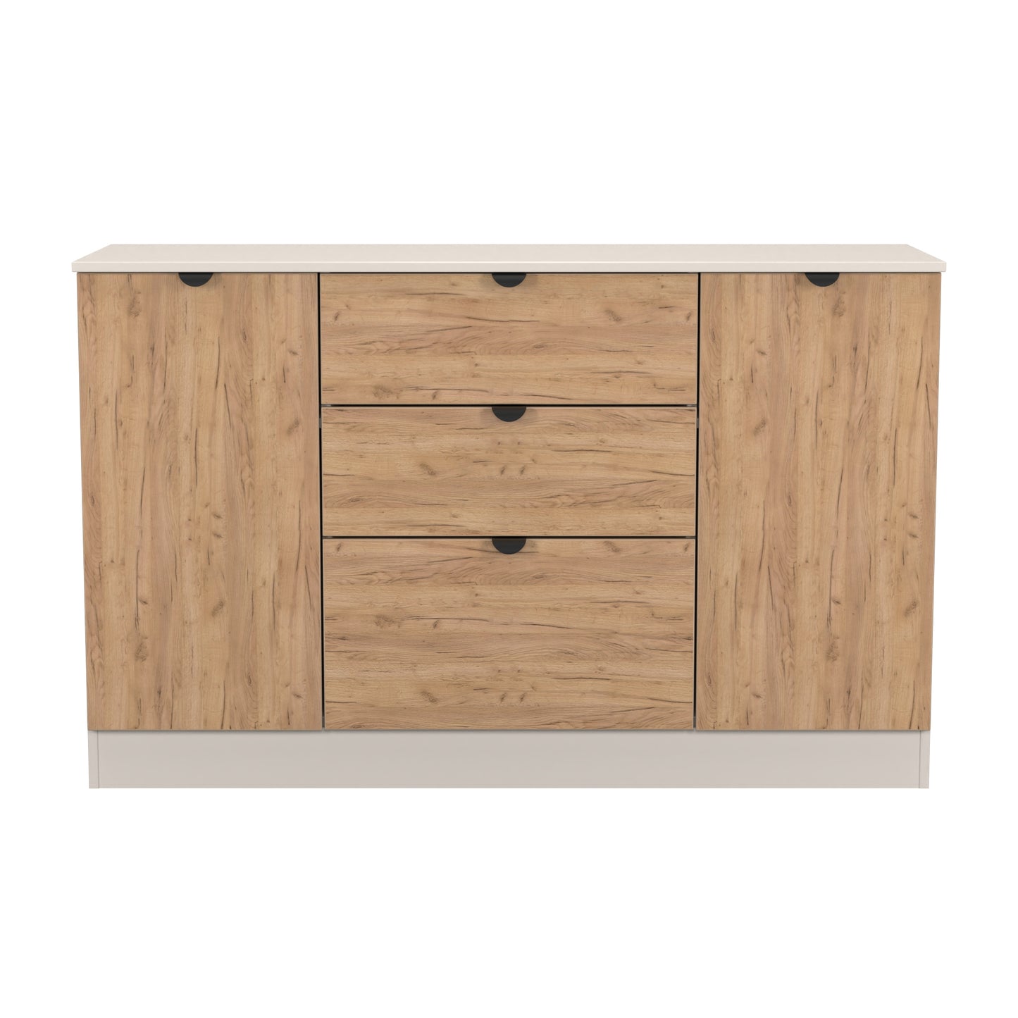Bora Large Sideboard Not Applicable 2 Doors 2 Shelves 3 Drawers 126cm