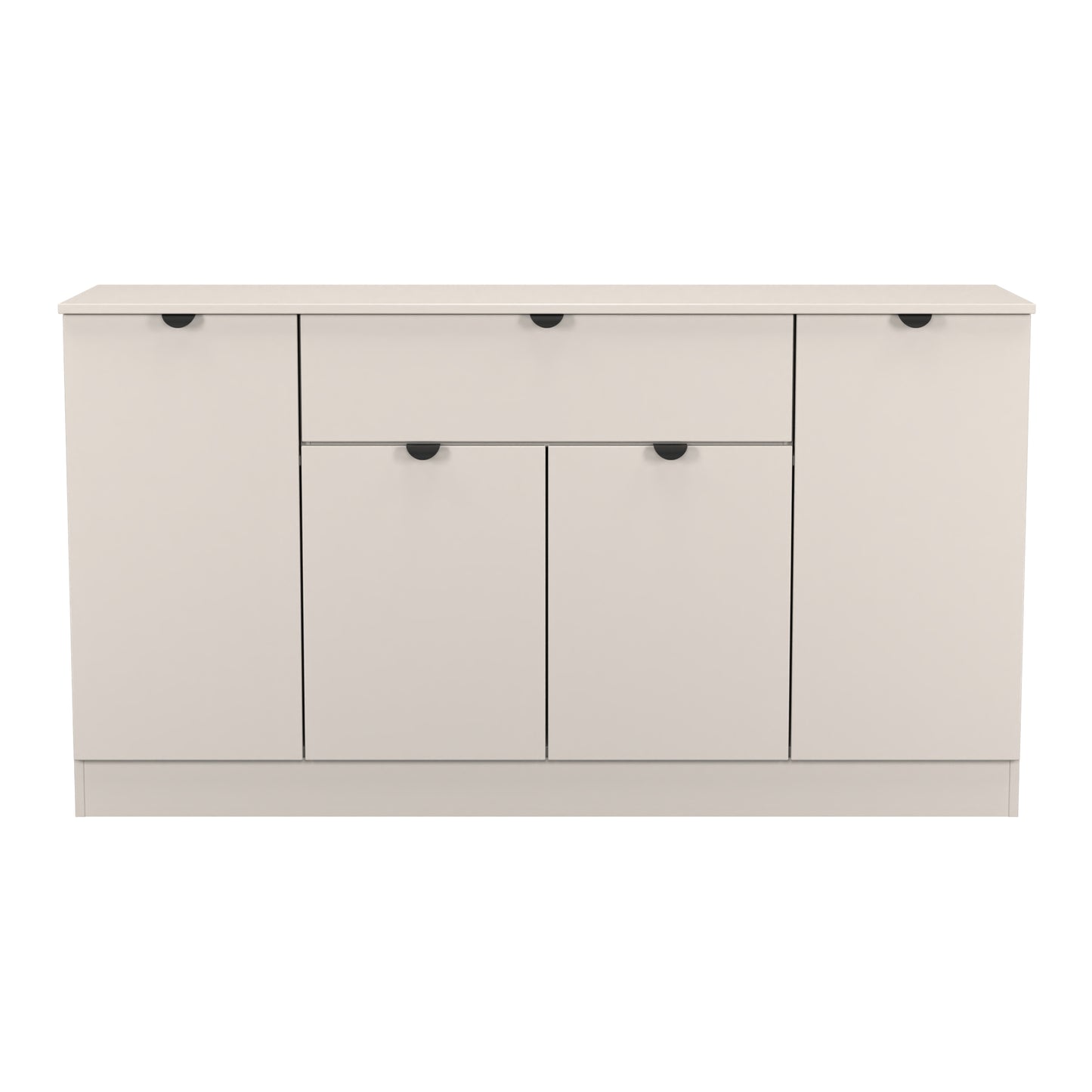 Bora Large Sideboard Off-White 4 Doors 2 Shelves 1 Drawer 144cm