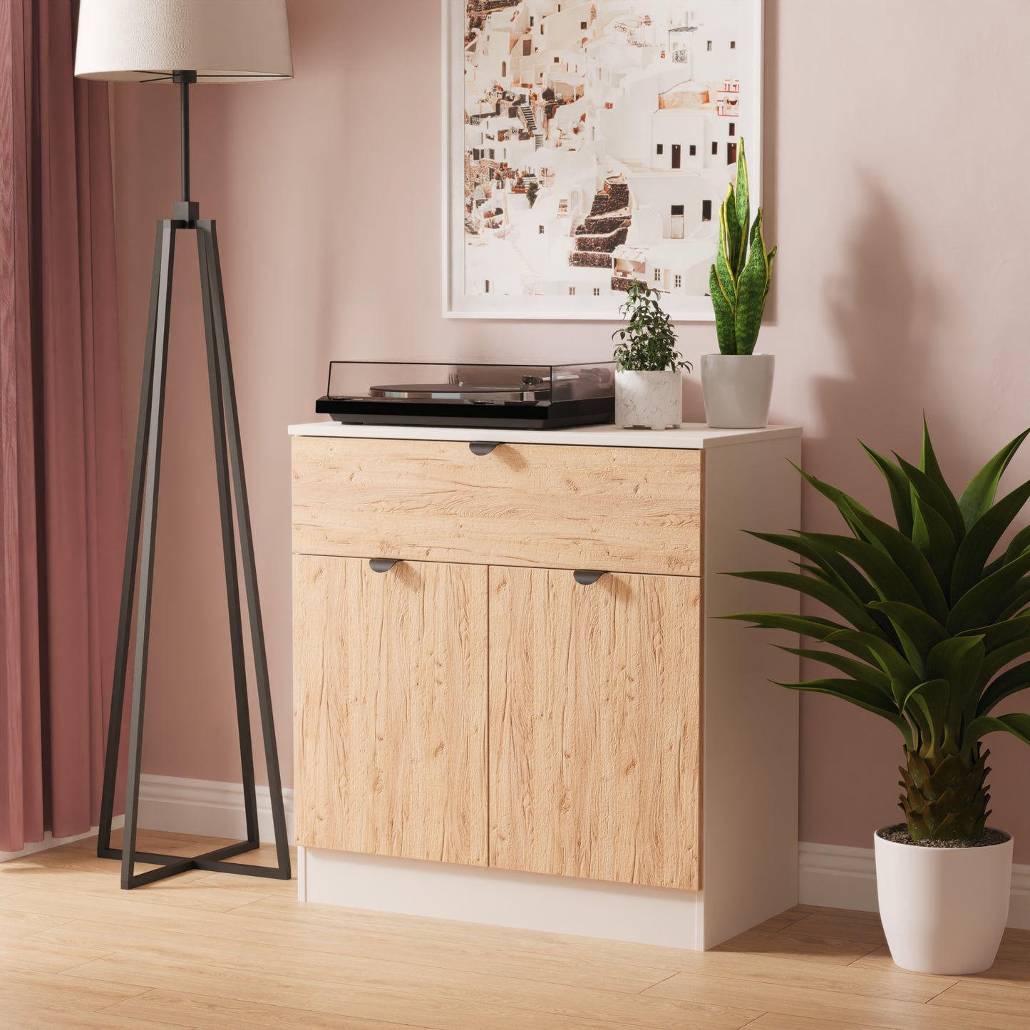 Bora Sideboard Not Applicable 2 Doors 1 Drawer 79cm