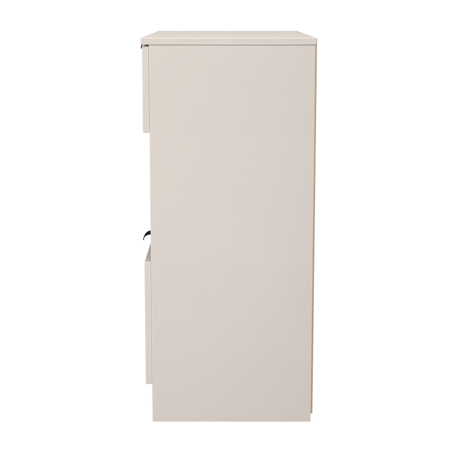 Bora Chest of Drawers Off-White 1 Shelf 2 Drawers 89cm