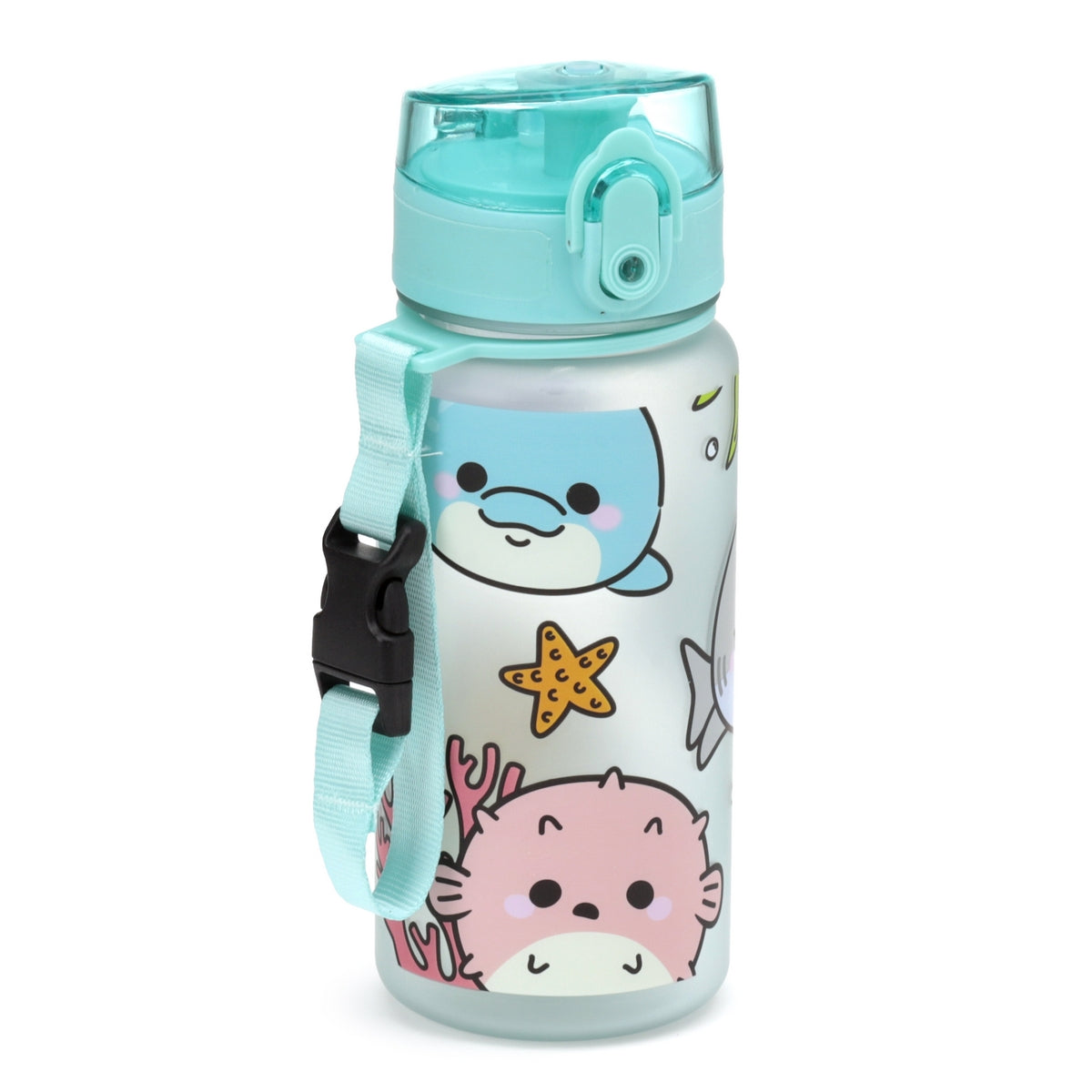 Adoramals Sealife Kids Bottle Pop Top - 350ml