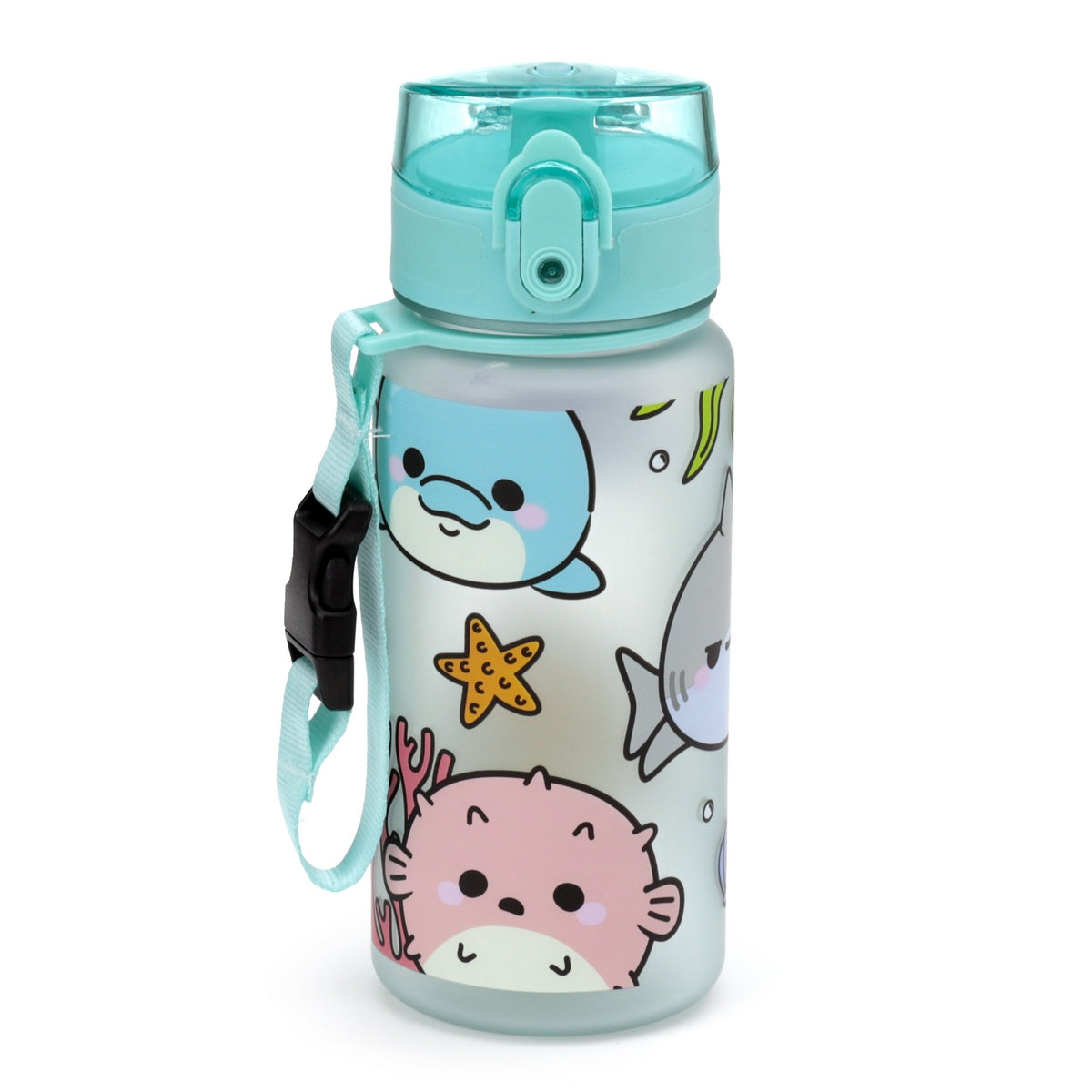 Adoramals Sealife Kids Bottle Pop Top - 350ml