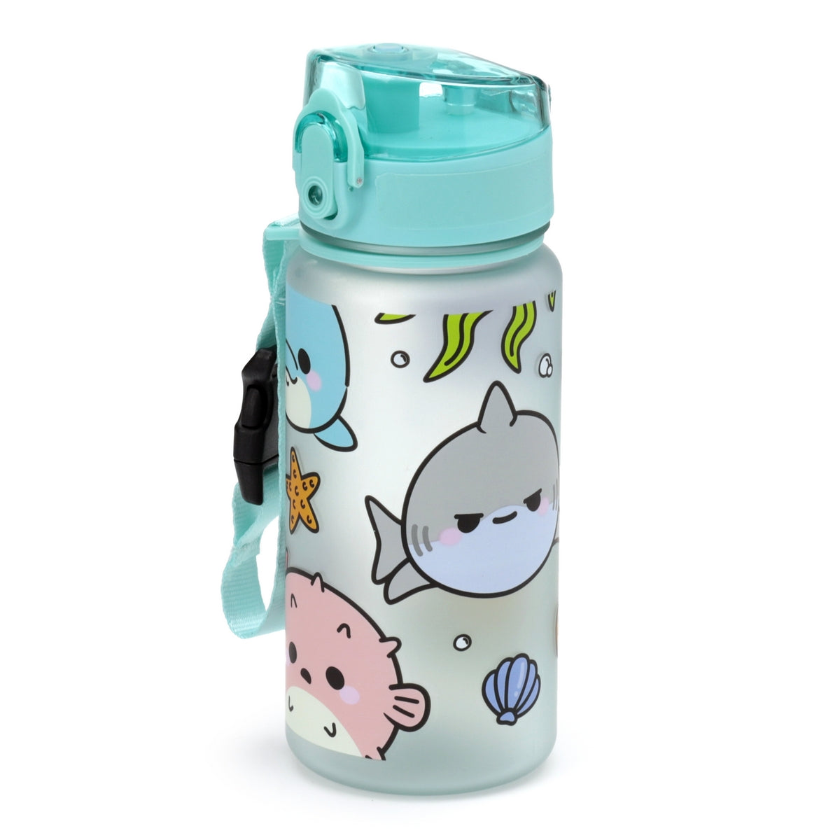 Adoramals Sealife Kids Bottle Pop Top - 350ml