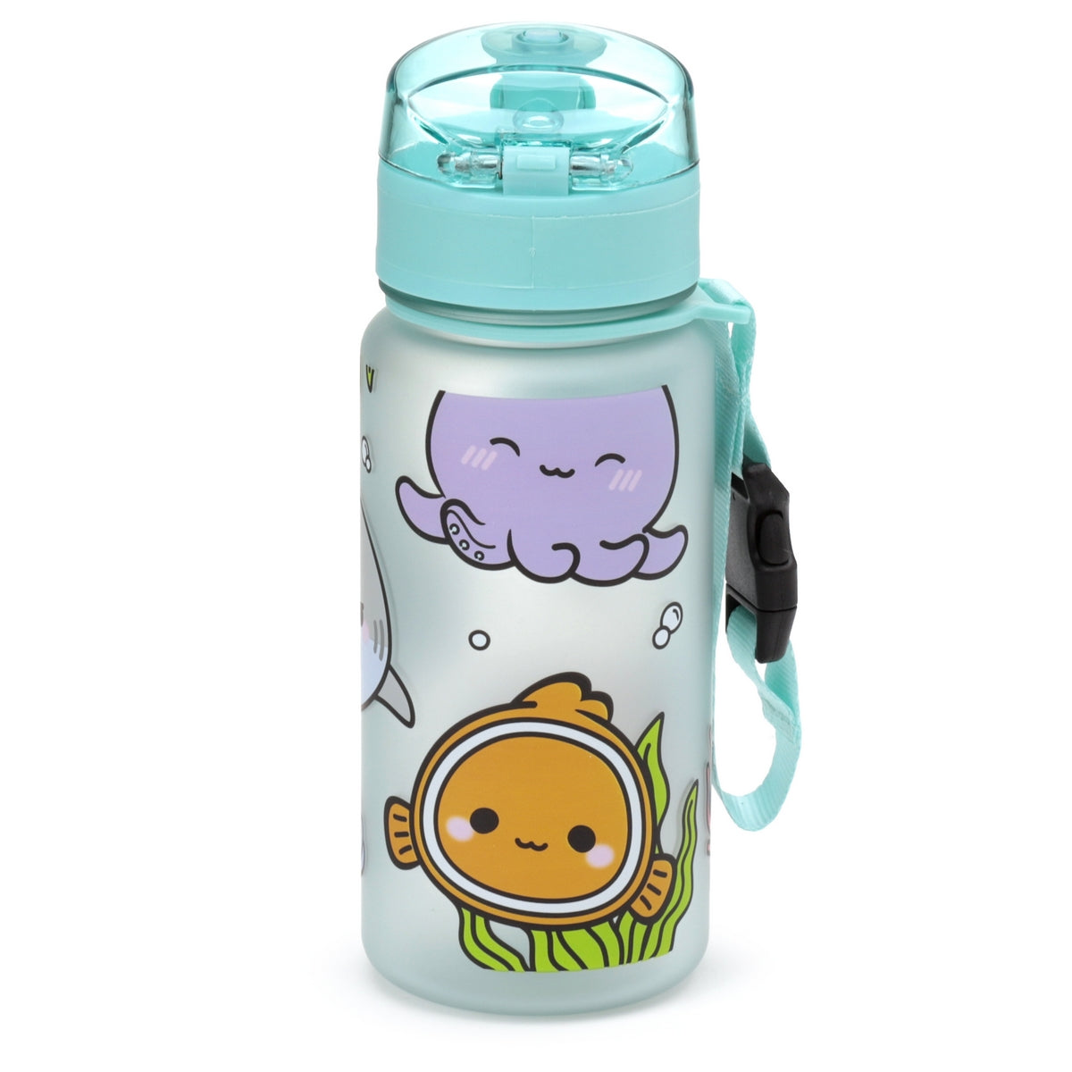 Adoramals Sealife Kids Bottle Pop Top - 350ml