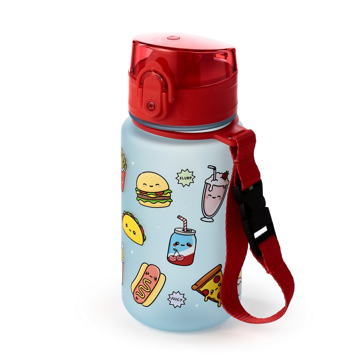 Foodiemals Pop Top Kids Bottle Shatterproof - 350ml