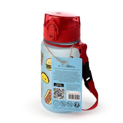 Foodiemals Pop Top Kids Bottle Shatterproof - 350ml