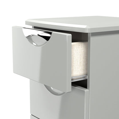 Camden Tall Tallboy Grey 5 Drawers 108cm